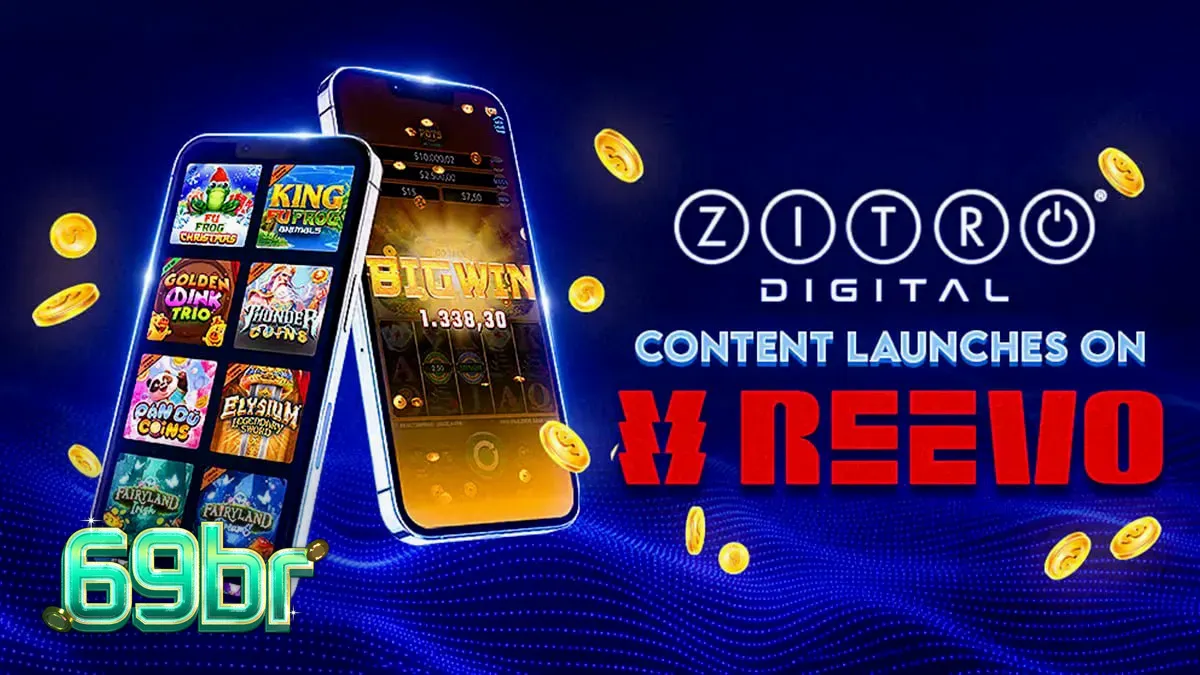 Interface de jogo digital com elementos clássicos de slots